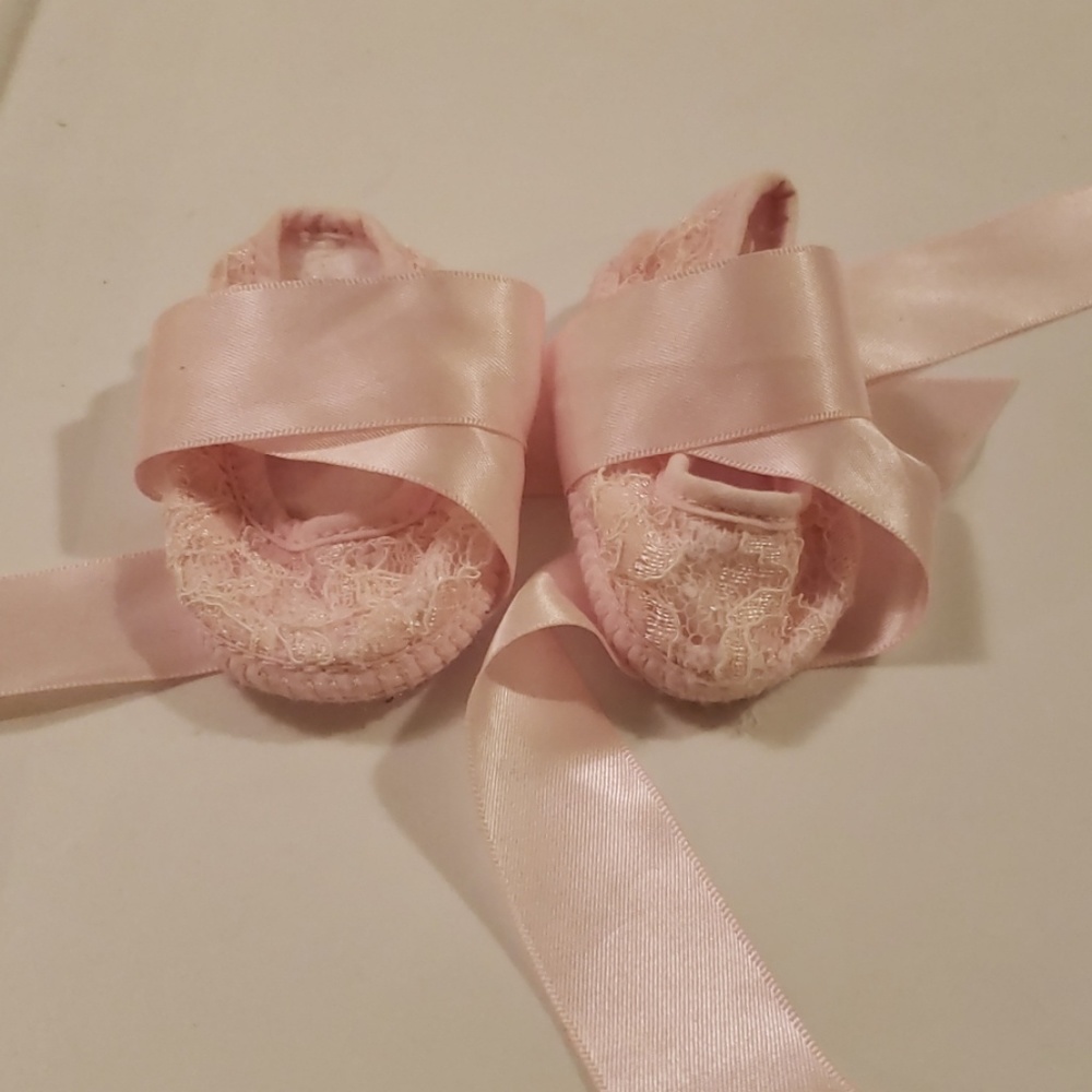 Pink infant dress shoes